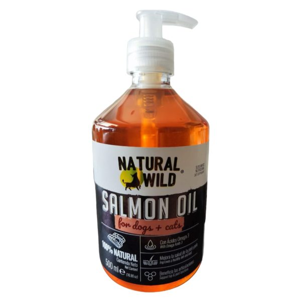 Aceite de salmón noruego natural wild 500ml