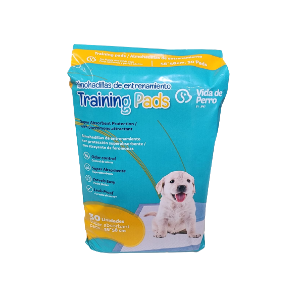 Pads Vida de Perro - Almohadillas de Orina Pads (56 x 58cm), Almohadillas de Entrenamiento para Perros de 6 Capas
