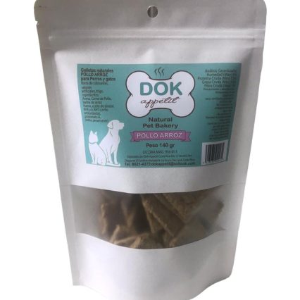 Dok appetit - Galletas naturales de 140 gr