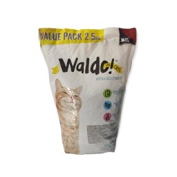 Arena Para Gato Waldo Aglutinante 2.5Kg