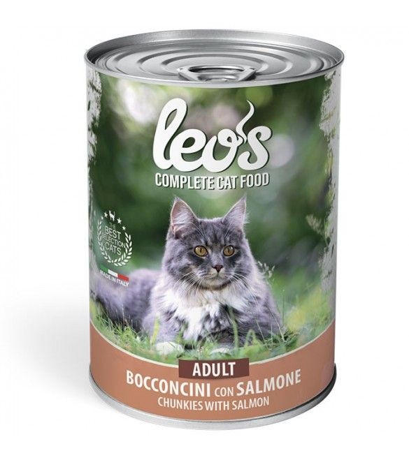 Leo’s alimento Húmedo de Salmón para gatos