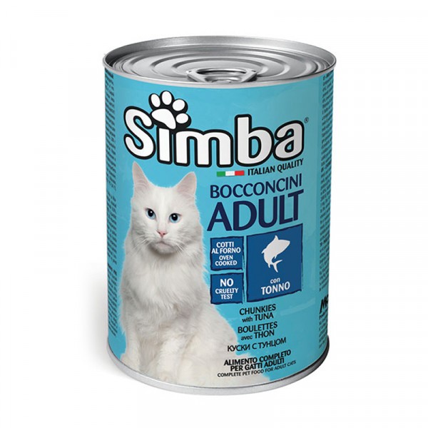 Lata Simba Pescado para gatos adultos