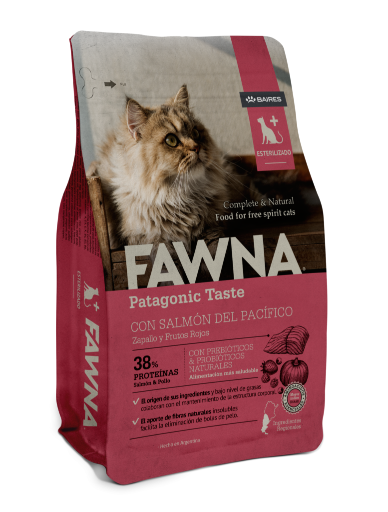 Fawna Gato Esterilizado Salmón