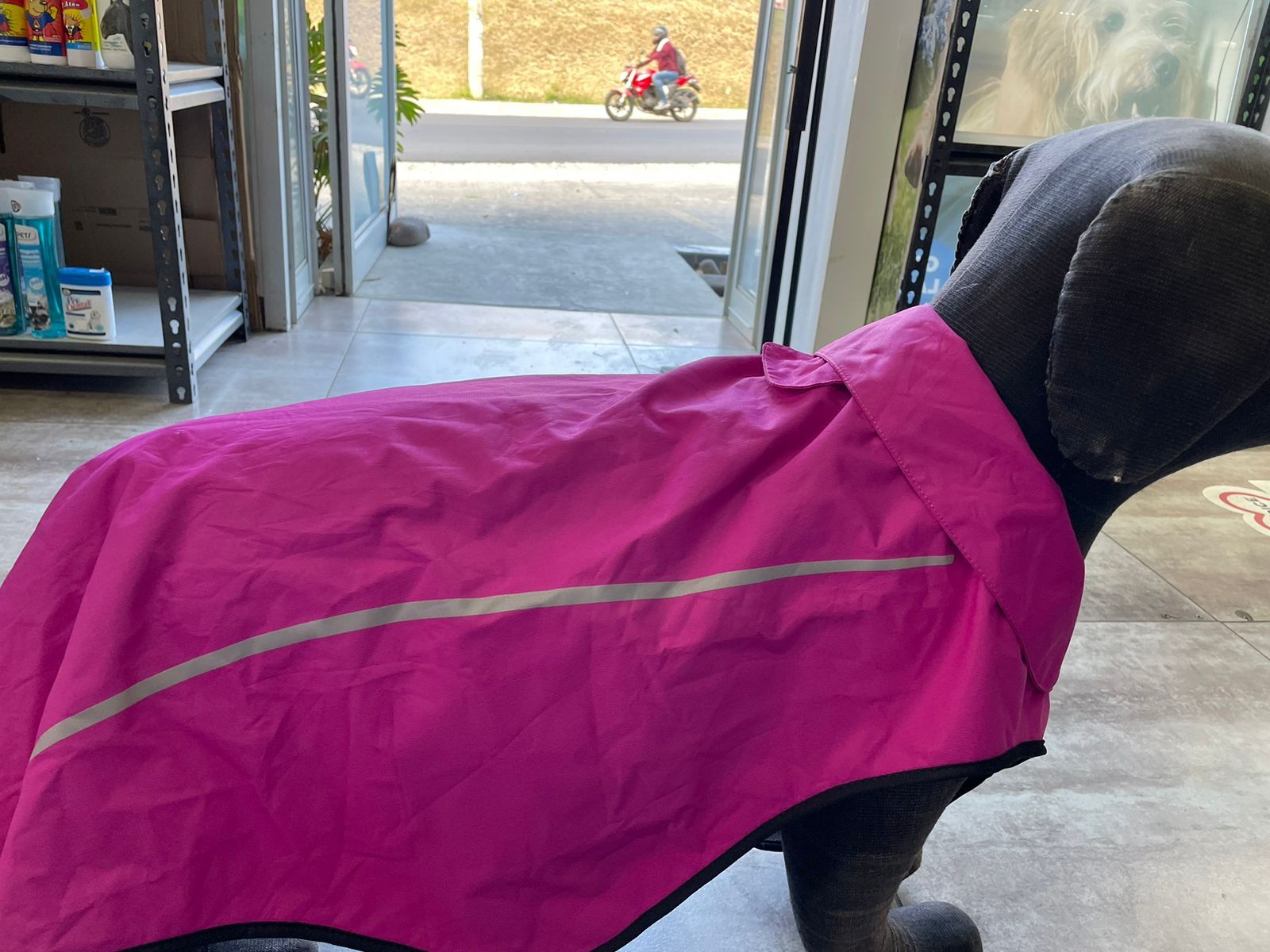 Chaleco rosado-XL