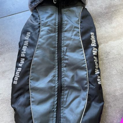 Chaleco negro XXXL