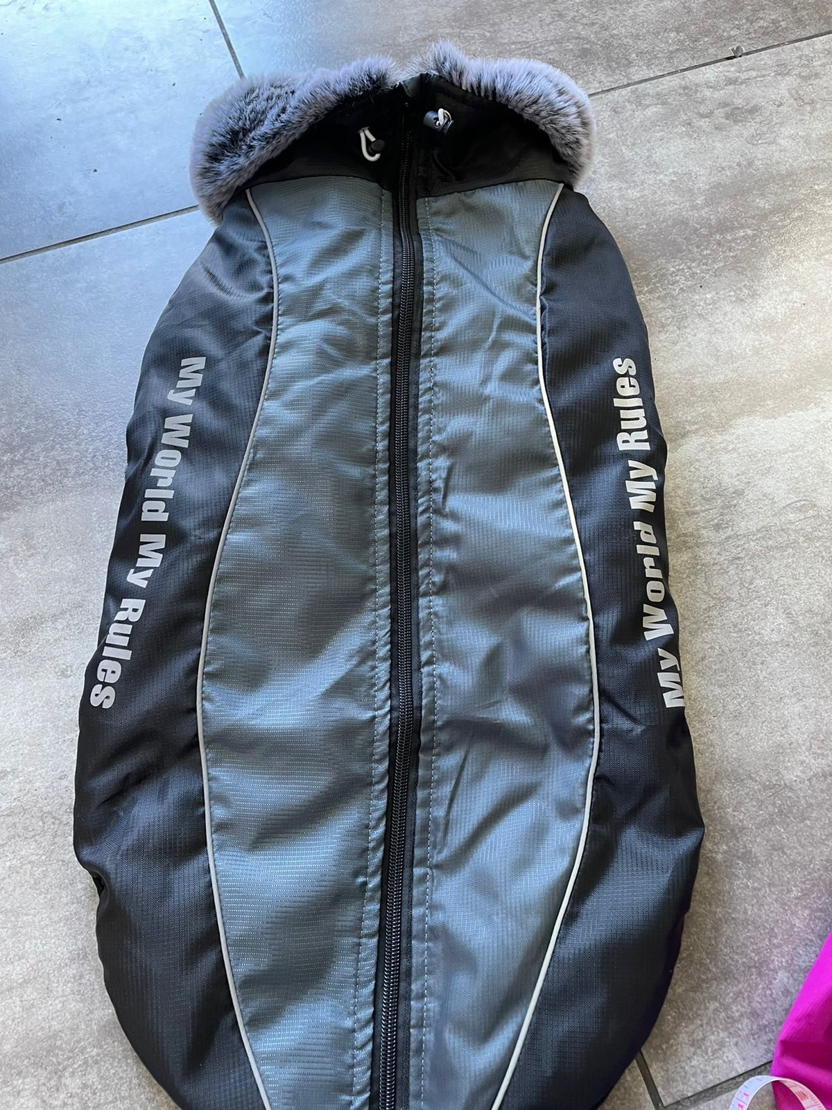 Chaleco negro XXXL
