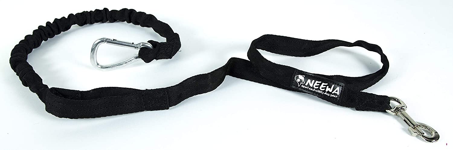 neewa Tug Line con cuerda elástica para Canicross o skijoring con perro
