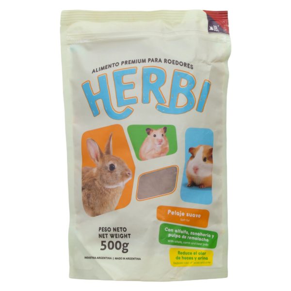 Herbi - Alimento para roedores 500Gr
