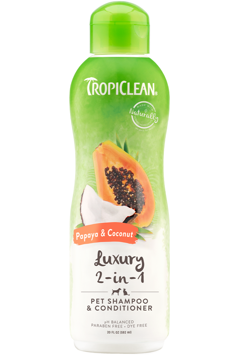 Shampoo y acondicionador de Papaya y Coco 2 en 1
