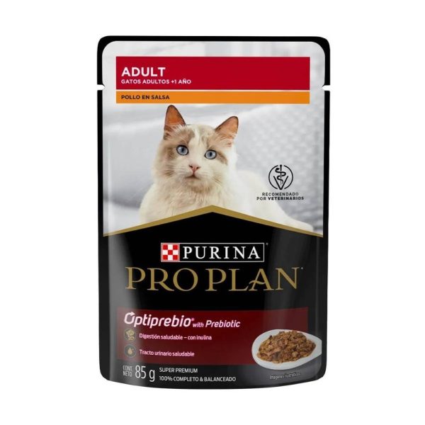 Pro Plan Pouch Gatos Adultos Pollo en salsa