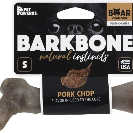Pet Qwerks Hueso de Corteza Masticable sabor Cerdo