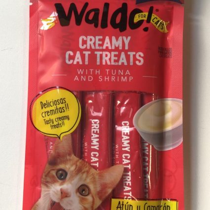 Waldo Creamy cat treats 4 und