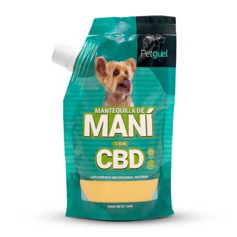 Petguel Mantequilla de Maní con CBD 150gr