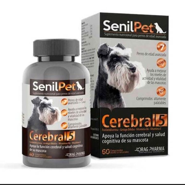 Senilpet Cerebral 5 de 60 tabletas