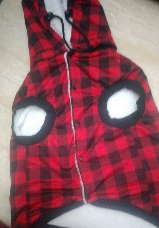 Chaleco con gorro talla 3XL