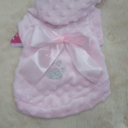 Suéter con Lazo y gorro talla XS