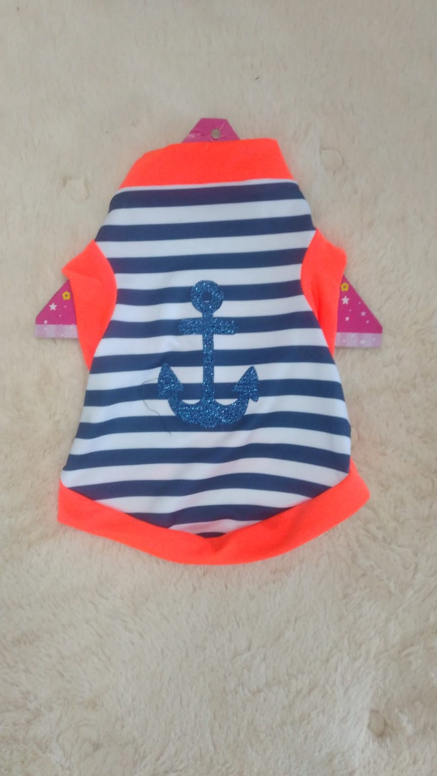 Camiseta con rayas azules talla XS