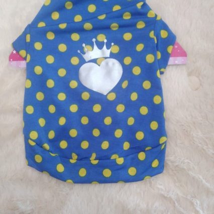 Camiseta color azul talla XXS