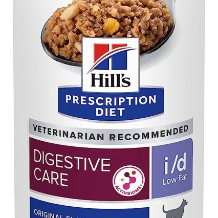 Hill's Prescription Diet i/d low fat, para Perro 370 gr lata ID digestive care