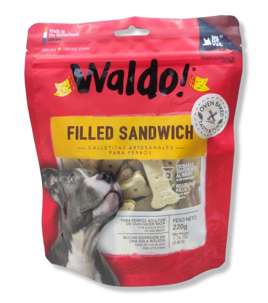Waldo - Galletas Filled Sandwich 220G