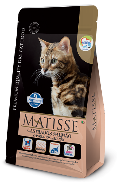 Alimento Matisse para gatos castrados Salmón