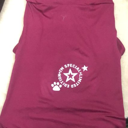 Camiseta color vino talla 2XL