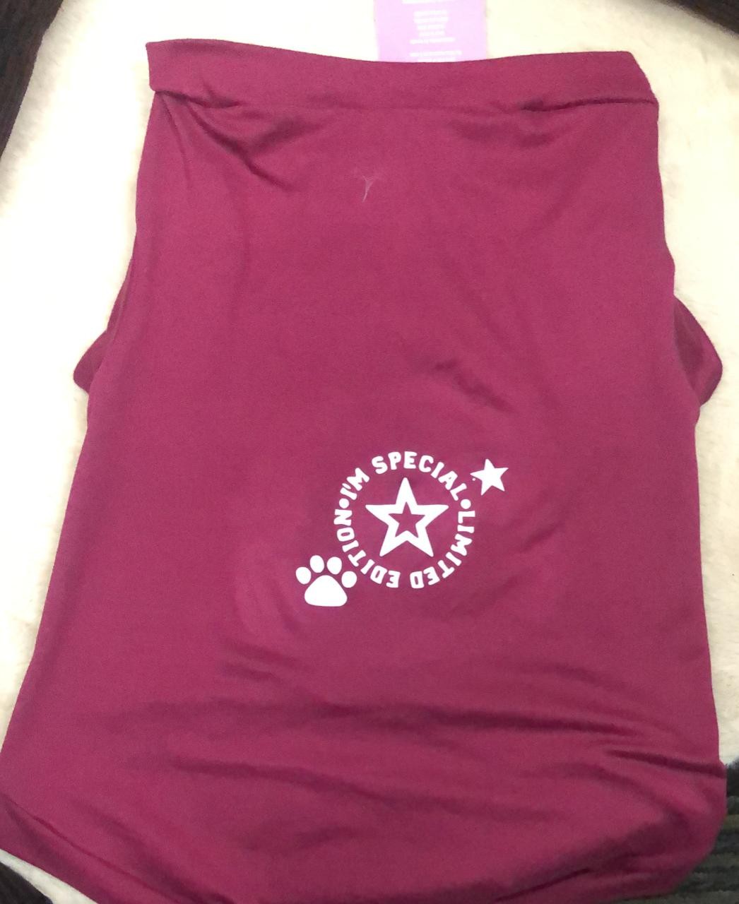 Camiseta color vino talla 2XL