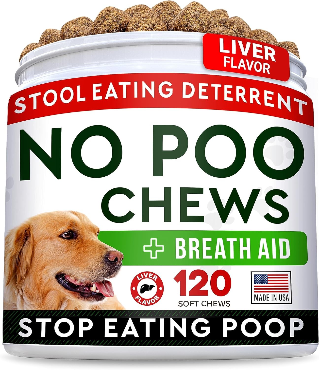 STRELLALAB NO Poo Chews / Poo stool Eater /heces