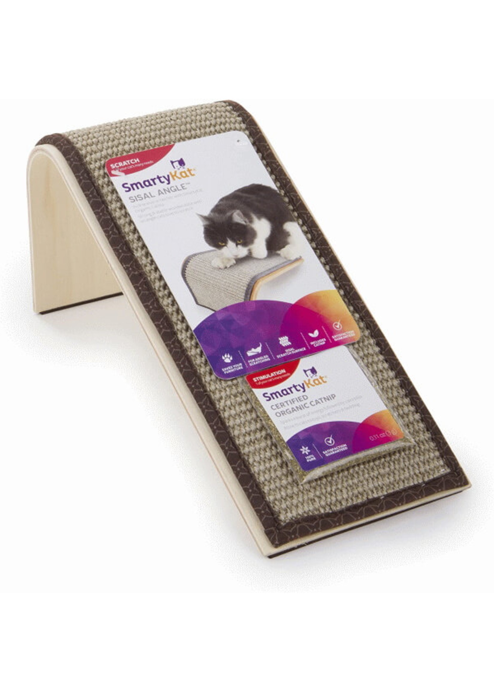 Rascador para gato en madera