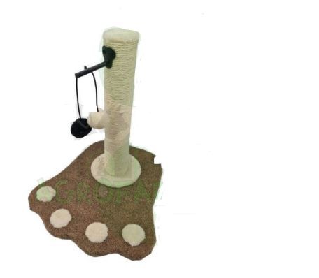 Rascador para gato en forma de pata