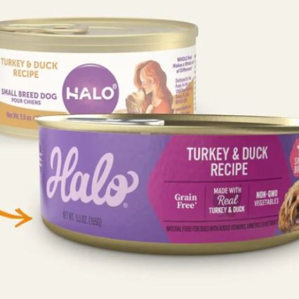 Halo Small Breed - Grain Free Turkey & Duck Recipe, 5.5 oz
