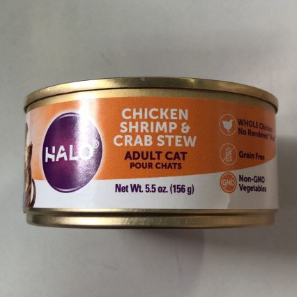 Halo adult cat- Grain Free Chicken Recipe Pâté, 5.5 oz