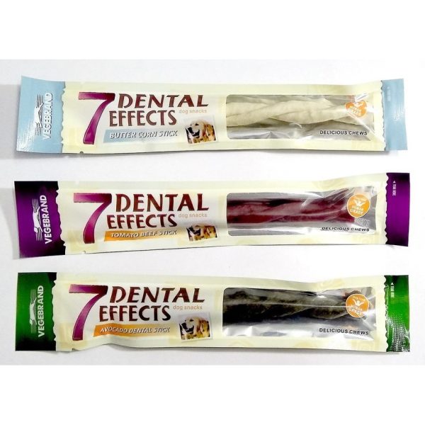 Palillo cuidado dental sabor leche y salmón