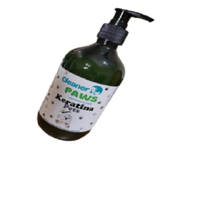 Cleaner Paws Shampoo Pets Keratina 500 ml