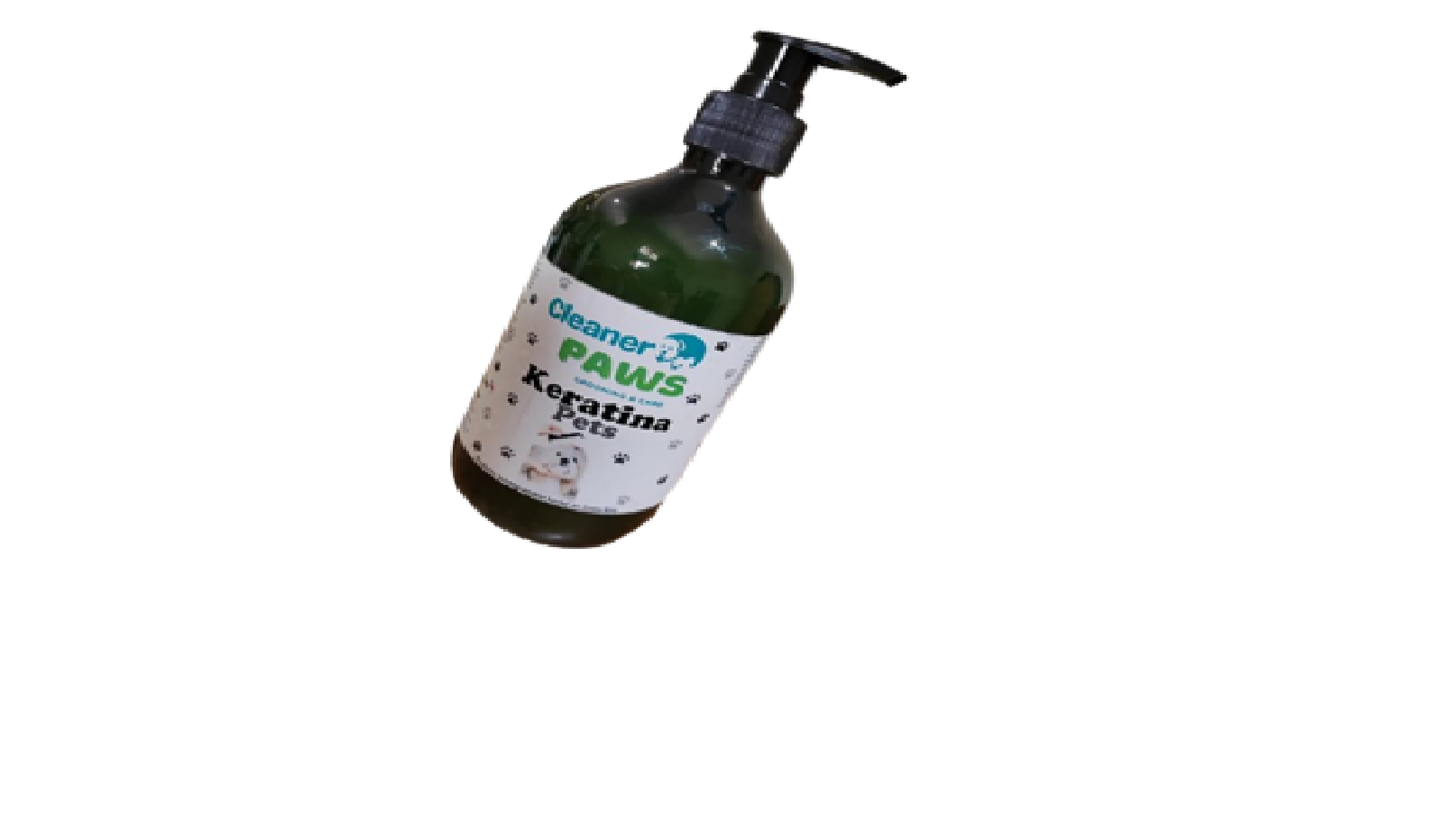 Cleaner Paws Shampoo Pets Keratina 500 ml