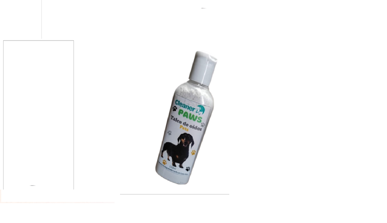 Cleaner Paws Talco para oídos 120 ml