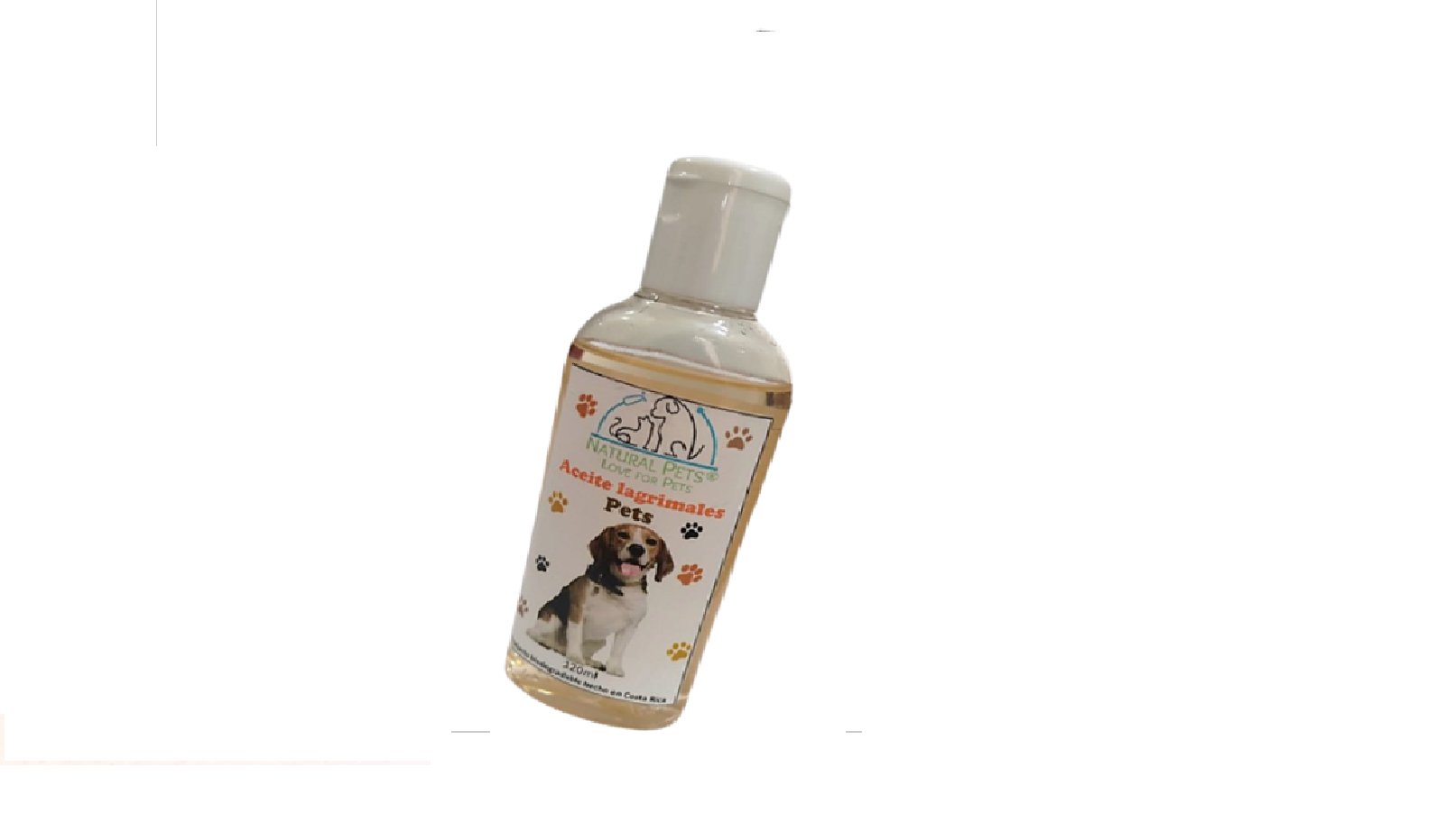 Natural Pets love for pets Aceite para lagrimales 120 ml