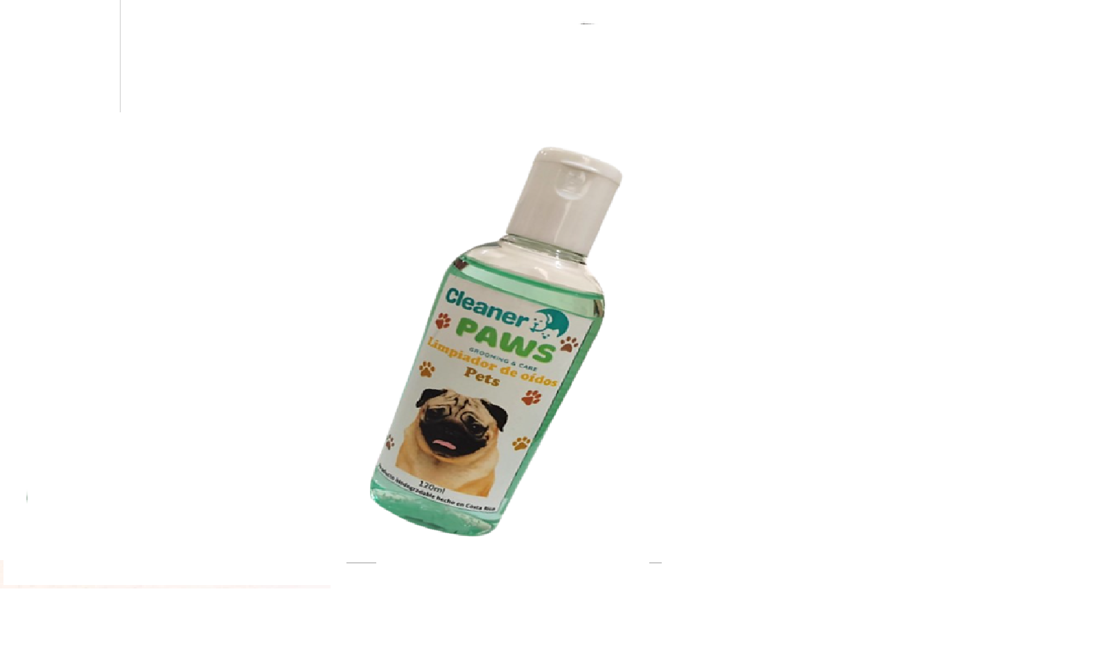 Cleaner Paws Aceite limpiador de oídos 120 ml