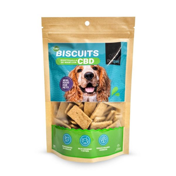 Petguel Biscuits Mantequilla de Maní con CBD perro
