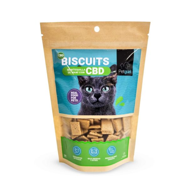 Petguel Biscuits Mantequilla de Maní con CBD gato