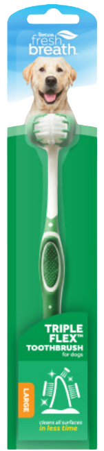 Cepillo dental para perro grande TropiClean