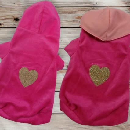 Sueter rosa para mascota