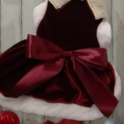Vestido navideño para mascotas