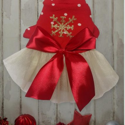 Vestido navideño para mascotas