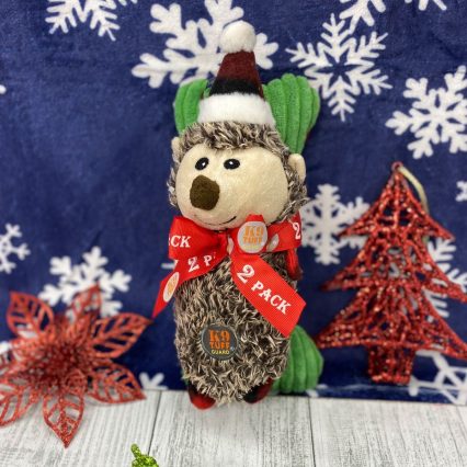 Puercoespín navideño 2PACK