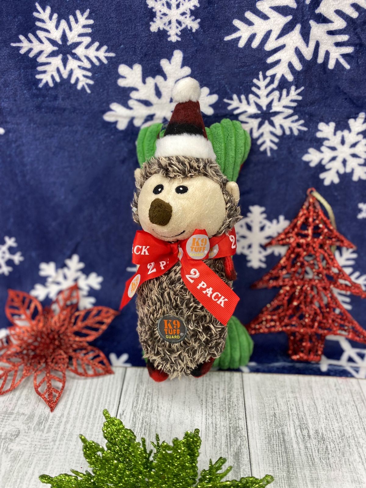 Puercoespín navideño 2PACK