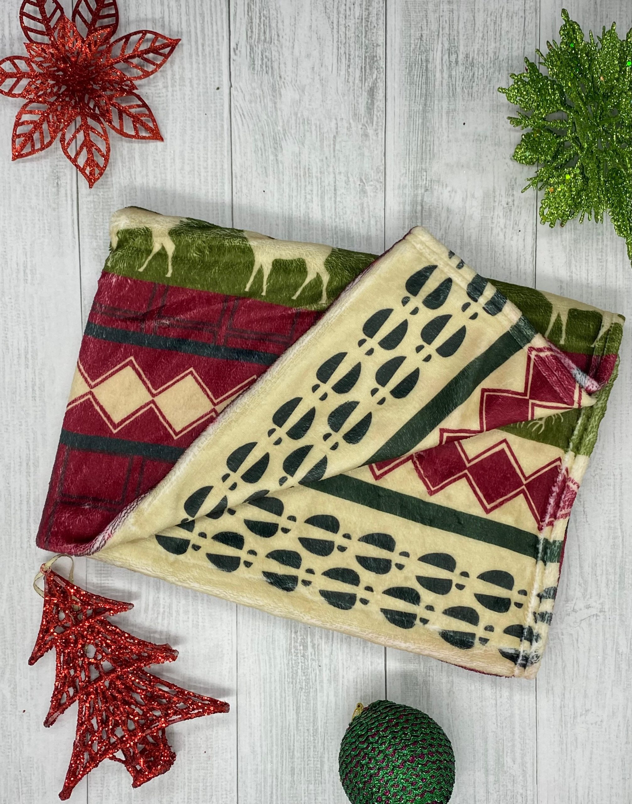 Cobijas navideñas para mascotas L