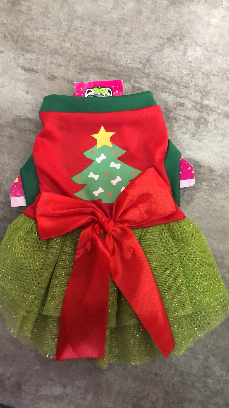 Vestido navideño arbolito talla 6