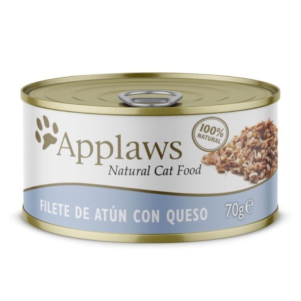 Alimento Húmedo De Atún Con Queso 70 g - Applaws Natural