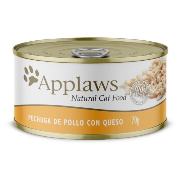 Alimento Húmedo De Pollo Con Queso 70 g - Applaws Natural